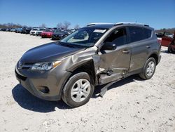 Salvage cars for sale at West Warren, MA auction: 2015 Toyota Rav4 LE