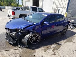 Salvage cars for sale at Savannah, GA auction: 2015 Toyota Corolla L