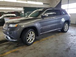 Salvage cars for sale at Dyer, IN auction: 2014 Jeep Grand Cherokee Summit