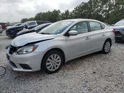 Salvage cars for sale at Houston, TX auction: 2016 Nissan Sentra S