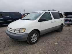 Salvage cars for sale at Temple, TX auction: 1998 Toyota Sienna LE