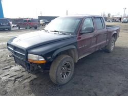 Salvage cars for sale from Copart Anchorage, AK: 2002 Dodge Dakota Quad SLT