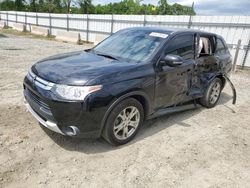 Salvage cars for sale from Copart Spartanburg, SC: 2015 Mitsubishi Outlander SE