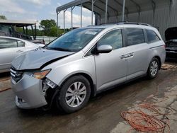 Salvage cars for sale from Copart Lebanon, TN: 2014 Honda Odyssey EXL