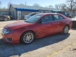 Salvage cars for sale at Wichita, KS auction: 2011 Ford Fusion SEL