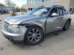 Infiniti salvage cars for sale: 2003 Infiniti FX45