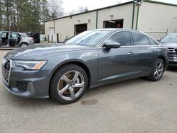 Salvage cars for sale at Ham Lake, MN auction: 2024 Audi A6 Premium Plus