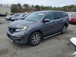 Salvage cars for sale at Exeter, RI auction: 2019 Honda Pilot EXL
