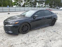Salvage cars for sale at Loganville, GA auction: 2022 Toyota Camry TRD