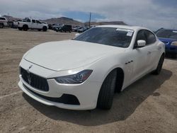 Salvage cars for sale at North Las Vegas, NV auction: 2015 Maserati Ghibli
