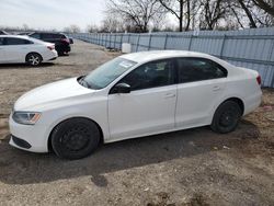 Salvage cars for sale at London, ON auction: 2012 Volkswagen Jetta Base