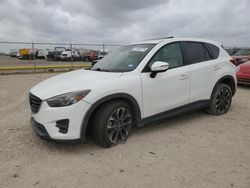 Salvage cars for sale at Houston, TX auction: 2016 Mazda CX-5 GT