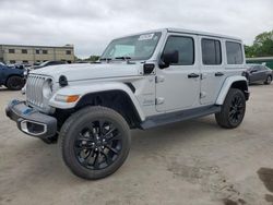 Jeep salvage cars for sale: 2023 Jeep Wrangler Sahara 4XE