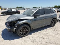 Salvage cars for sale from Copart Houston, TX: 2018 Audi SQ5 Prestige