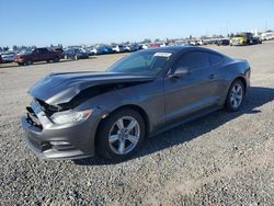 Salvage cars for sale from Copart Sacramento, CA: 2015 Ford Mustang