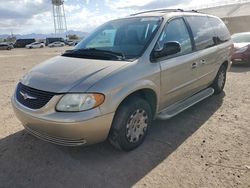 Chrysler Vehiculos salvage en venta: 2002 Chrysler Town & Country LX