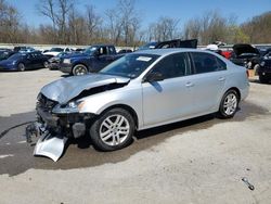 Salvage cars for sale from Copart Ellwood City, PA: 2015 Volkswagen Jetta Base