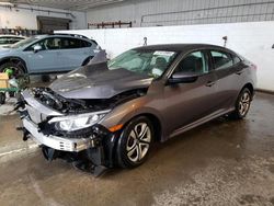 Salvage cars for sale from Copart Candia, NH: 2018 Honda Civic LX