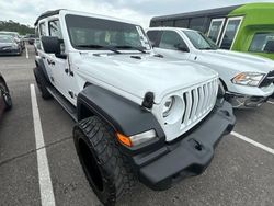 Salvage cars for sale at Hueytown, AL auction: 2018 Jeep Wrangler Unlimited Sport
