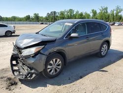 Salvage cars for sale at Lumberton, NC auction: 2013 Honda CR-V EXL