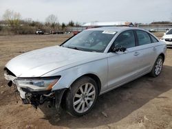 Salvage cars for sale from Copart Columbia Station, OH: 2015 Audi A6 Premium Plus