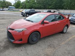 Toyota Corolla salvage cars for sale: 2018 Toyota Corolla L