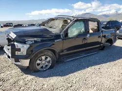 Salvage trucks for sale at Magna, UT auction: 2016 Ford F150 Supercrew