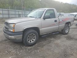 Salvage cars for sale at Hurricane, WV auction: 2005 Chevrolet Silverado K1500
