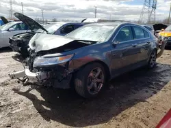 Salvage cars for sale from Copart Elgin, IL: 2010 Acura TL