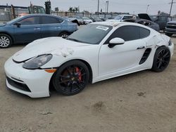 Salvage cars for sale from Copart Los Angeles, CA: 2019 Porsche Cayman S