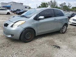 Salvage cars for sale at Opa Locka, FL auction: 2009 Toyota Yaris