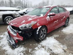 Salvage cars for sale at Leroy, NY auction: 2020 KIA Forte FE