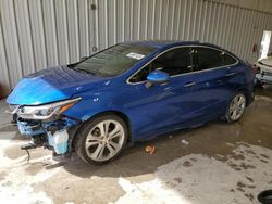 Salvage vehicles for parts for sale at auction: 2016 Chevrolet Cruze Premier