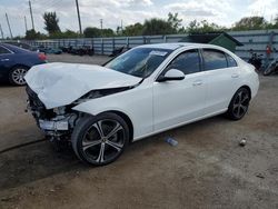 Salvage cars for sale from Copart Miami, FL: 2014 Mercedes-Benz C 300 4matic