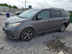 Salvage cars for sale from Copart Hueytown, AL: 2016 Toyota Sienna LE