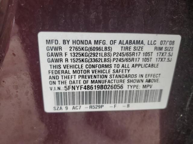 2009 Honda Pilot EXL