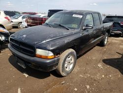 Dodge salvage cars for sale: 2002 Dodge Dakota Quad Sport