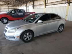 Chevrolet salvage cars for sale: 2015 Chevrolet Cruze LT