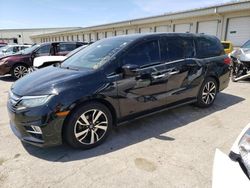 Salvage cars for sale at Louisville, KY auction: 2019 Honda Odyssey Elite