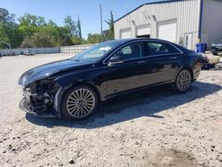 Salvage cars for sale at Savannah, GA auction: 2016 Lincoln MKZ