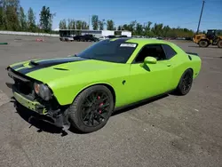 Salvage cars for sale at Portland, OR auction: 2015 Dodge Challenger SRT Hellcat
