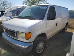 Ford salvage cars for sale: 2005 Ford Econoline E250 Van