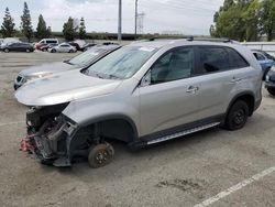 Salvage cars for sale from Copart Rancho Cucamonga, CA: 2012 KIA Sorento Base