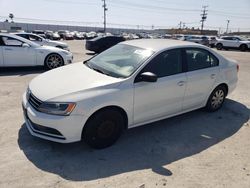 Salvage cars for sale from Copart Sun Valley, CA: 2015 Volkswagen Jetta Base