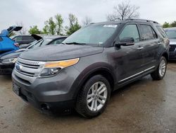 Salvage cars for sale at Bridgeton, MO auction: 2015 Ford Explorer XLT