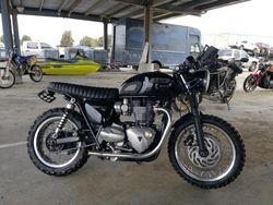 Salvage motorcycles for sale at Hayward, CA auction: 2022 Triumph Bonneville T120