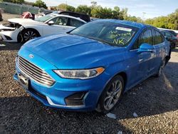 Ford Fusion SEL Vehiculos salvage en venta: 2020 Ford Fusion SEL