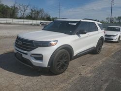 Ford Explorer salvage cars for sale: 2020 Ford Explorer XLT