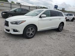 Salvage cars for sale at Hueytown, AL auction: 2017 Infiniti QX60