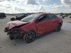 Salvage cars for sale from Copart West Palm Beach, FL: 2015 Toyota Corolla L